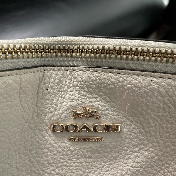 Coach Kelsey Pebbled Leather Satchel - Picture 4 of 11